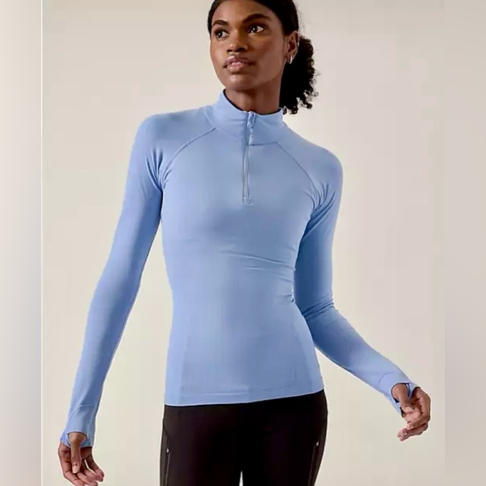 ⭐️REDUCED⭐️ NWT ~ Athleta Momentum Half Zip Pullover